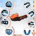 Капа Shock Doctor Gel Max доросла (вік 11+) Black/Orange (art. 6230-BK/OR-AD), фото 5