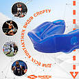 Капа Shock Doctor Gel Max доросла (вік 11+) Blue (art. 6150-BLU-AD), фото 6
