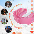Капа Shock Doctor Gel Max доросла (вік 11+) Hot Pink (art. 6200-PK-AD), фото 6