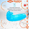 Капа Shock Doctor Single Braces під брекети доросла (вік 12+) Blue (art. 4100-BLU-AD), фото 4