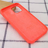 Чохол Silicone Case Full Protective (AA) для Apple iPhone 15 Pro Max (6.7") Кавуновий / Watermelon red, фото 4