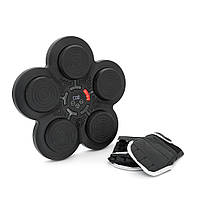 Настінна боксерська мішень з музикою та підсвічуванням, 5 кіл, форма ромашки, Box