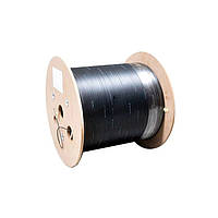 Кабель волоконно-оптичний PiPo FTTH 1-волоконний GJYXCH-1B6a, плоский з допустимим зусиллям, що розтягує, 1,0