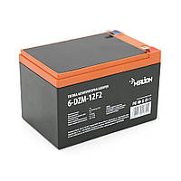 Тягова акумуляторна батарея AGM MERLION 6-DZM-12, 12V 12Ah F2 (151х98х101 мм) Orange Q3