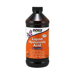 Рідка Гіалуронова кислота Now Foods Liquid Hyaluronic Acid (473 мл) нау фудс