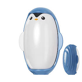 Валик для чищення шерсті Penguin Clean 10х7 см - блакитний