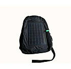Рюкзак із вбудованою сонячною панеллю 10 W usb Чорний Лучшая цена, фото 2