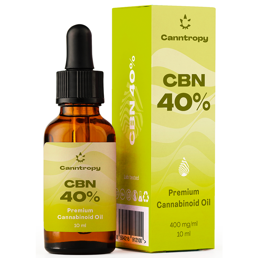🌙 Canntropy CBN Premium Олія 40% — 4000 мг CBN, 10 мл