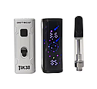 Вейп-батарея Tik30 510 з дисплеєм | 650 мА·г | Type-C зарядка для CBD-картриджів, фото 3