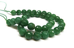 Намистини з авантюрину грановані