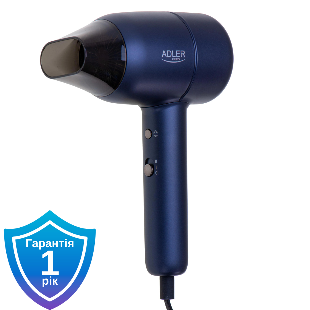 Фен Adler AD 2279 blue, 1800 W, фото 1