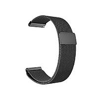 Ремінець до смарт-годинника BeCover Milanese Style для Samsung Galaxy (20mm)/Watch 5/ Watch 4.../Gear S2 Classic/Gear Sport Gray