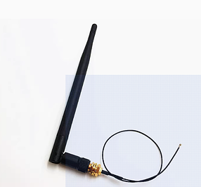 Антена Wi-Fi SMA зовнішня 4дБ кабель IPEX4 M.2 дводіапазонна