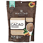 Navitas Organics, органічний какао-порошок, без підсолоджувачів, 454 г