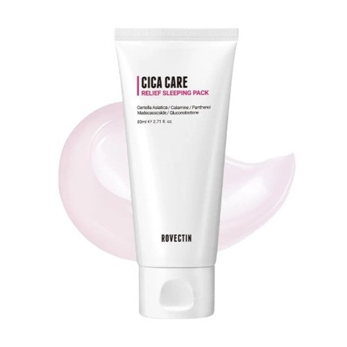 Rovectin Cica Care Sleeping Pack Нічна відновлююча маска, 80 мл