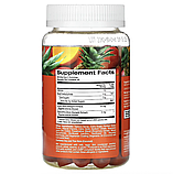 California Gold Nutrition, лютеїн і зеаксантин, тропічні фруктів, 90 жувальних таблеток, фото 2
