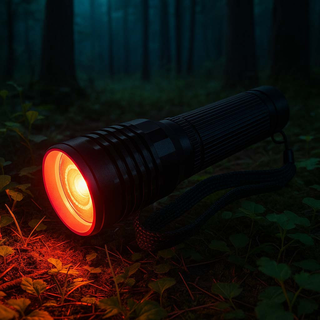 Ліхтарик ручний з червоним світлом Bailong BL-B24, фото 1