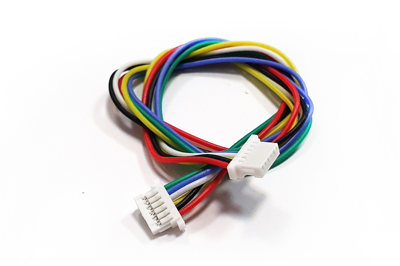 Кабель силіконовий Micro JST SH 1.0 F 6 pin 30AWG 200 мм для електроніки та робототехніки (HM)