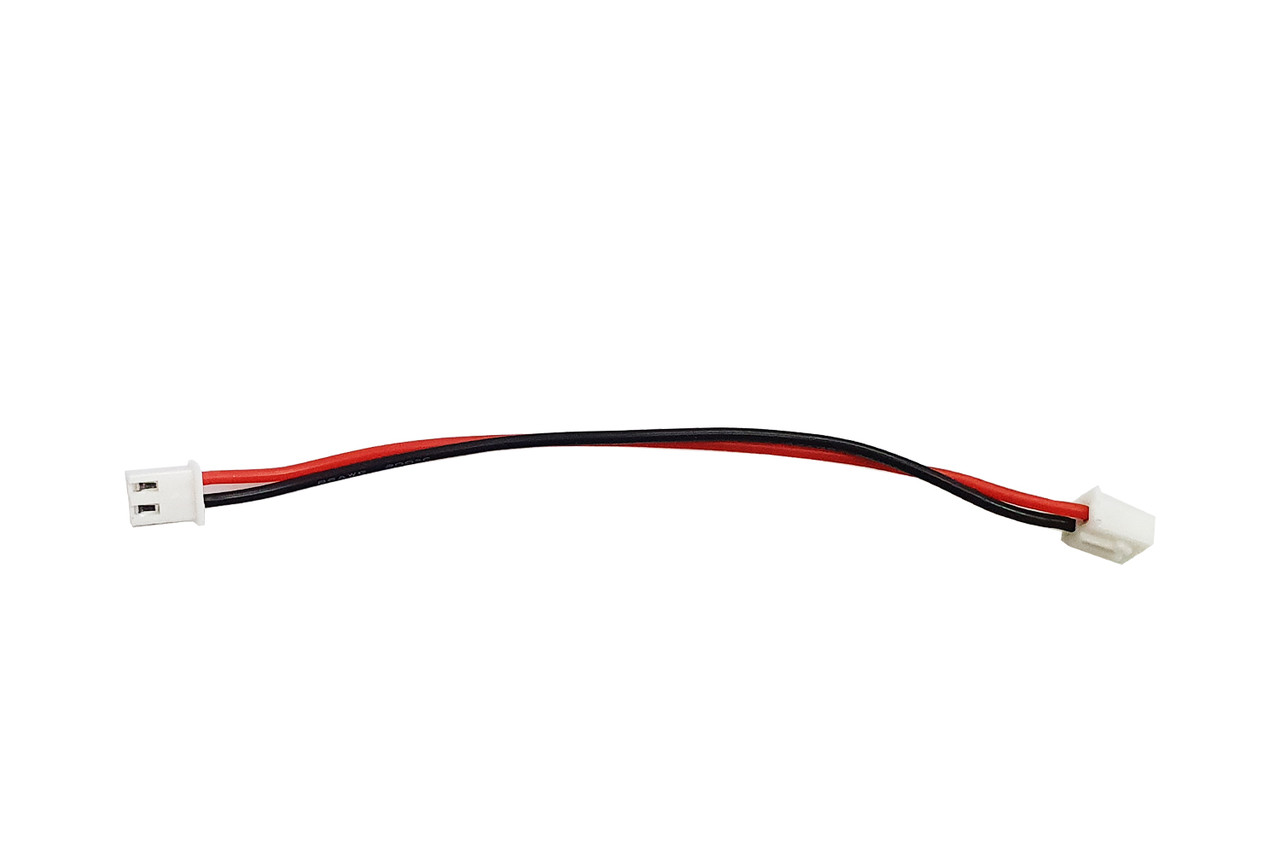 Кабель силіконовий Micro JST XH2.54 F 2pin 26AWG 100мм для електроніки та робототехніки (HM)