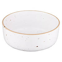 Салатник Ardesto Midori, 700мл, 16см, кераміка, білий (AR0116MW) s