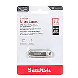 Флеш-накопичувач SanDisk USB 3.2 Gen1 Ultra Luxe Type-C 256Gb (400Mb/s) (SDCZ75-256G-G46), фото 3