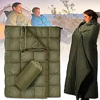 Водонепроникна пухова ковдра 200x140 см для туризму та походів AND-8-AND-9