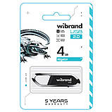 Flash Wibrand USB 2.0 Aligator 4Gb Black (WI2.0/AL4U7B), фото 3