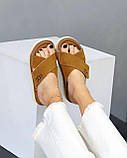 Шльопанці UGG колір кориця новинка сезону, фото 2