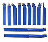 Набір токарних ножів 8х8 мм 11 шт в кейсі Silver S10881, фото 2