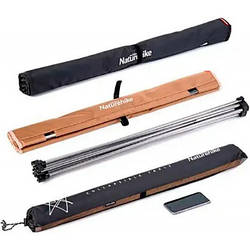 Туристичний стіл Naturehike NH20JJ020 L Aluminium Black 6927595763421 smart