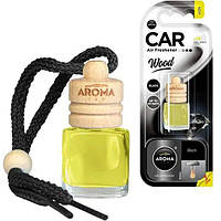 Автомобільний освіжувач повітря 6 мл AROMA CAR Wood Black
