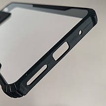 Чохол для Motorola G15 Power прозорий чохол накладка із захистом камери на моторола г15 павер чорний r0y, фото 4