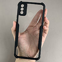 Чохол для Tecno Spark 6 Go (KE5) прозорий чохол накладка із захистом камери на техно спарк 6 го чорний r0y