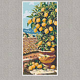 Алмазна мозаїка/вишивка Цитрусове дерево 40*80 см Орігамі OD 5116, фото 5