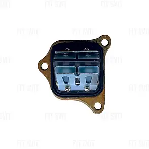 Пелюстковий клапан Honda DIO AF34/35 (3 болти) KOMATCU, фото 3