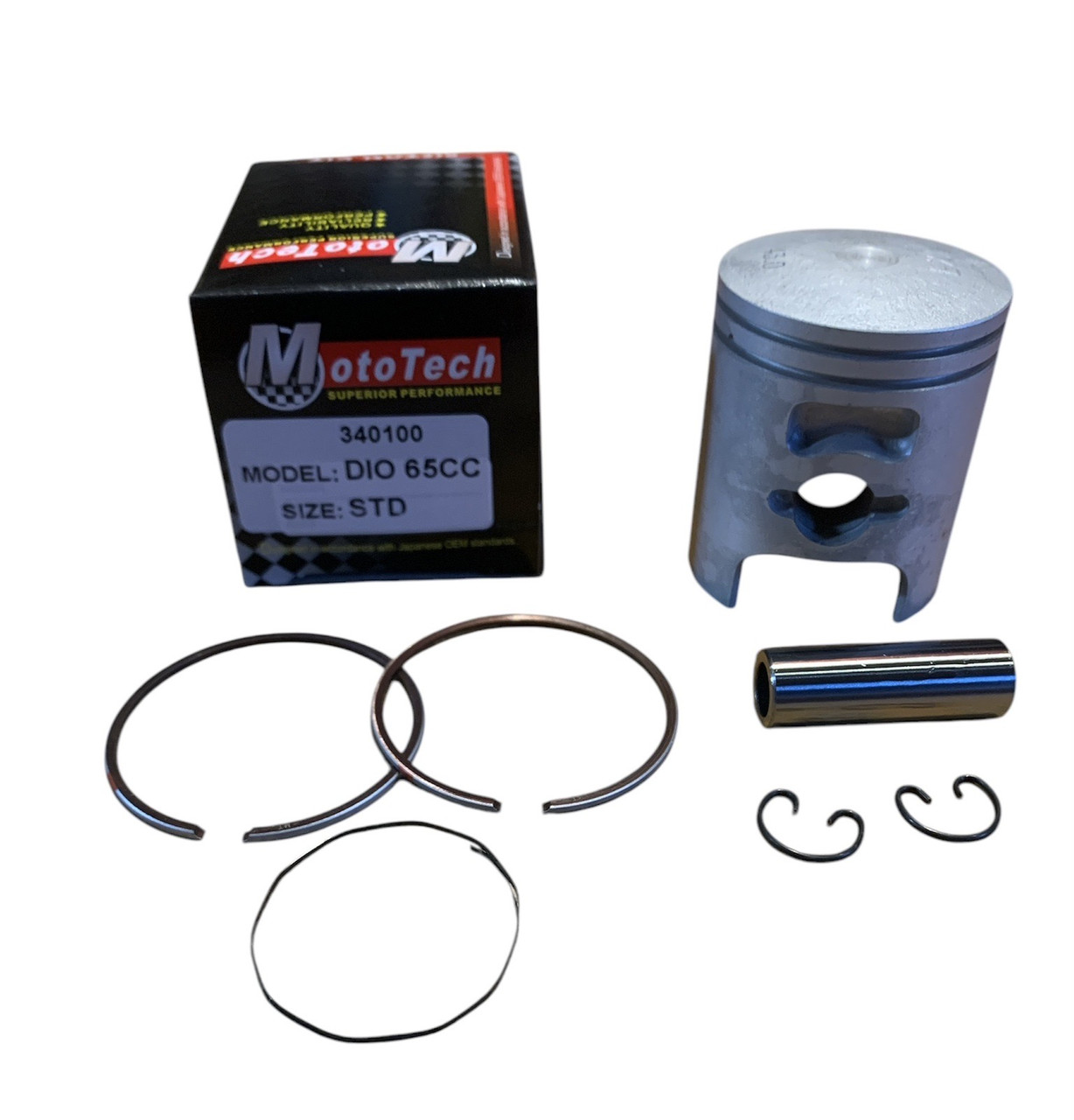 Поршень Honda DIO 62 .STD (d-43,00) MotoTech