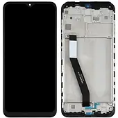 Дисплей (модуль) + тачскрін (сенсор) с рамкой для Xiaomi Redmi 9 Prime / M2004J19PI (чорний колір)