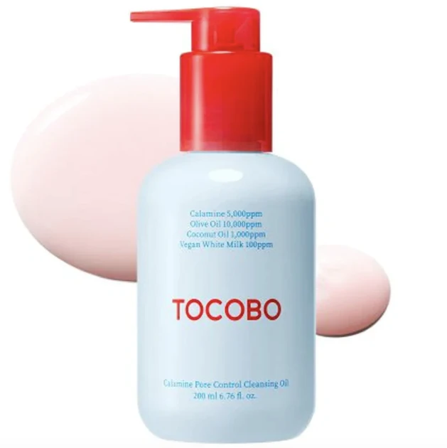 Гідрофільна олія з каламіном для очищення пор Tocobo Calamine pore Control Cleansing Oil 200 ml
