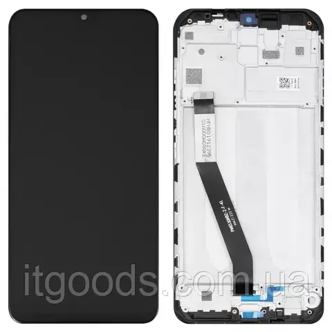Дисплей (модуль) + тачскрін (сенсор) з рамкою для Xiaomi Redmi 9 | M2004J19AG | M2004J19C, Original (PRC)