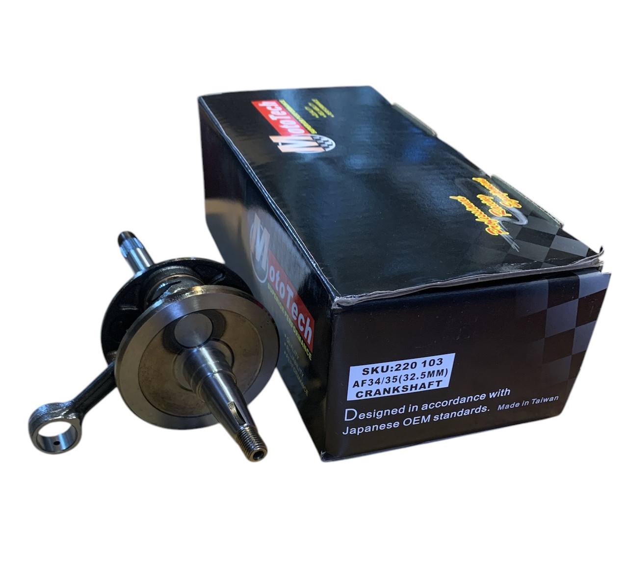 Колінвал Honda DIO AF34/35 (щоки 32,5mm) MotoTech Тайвань