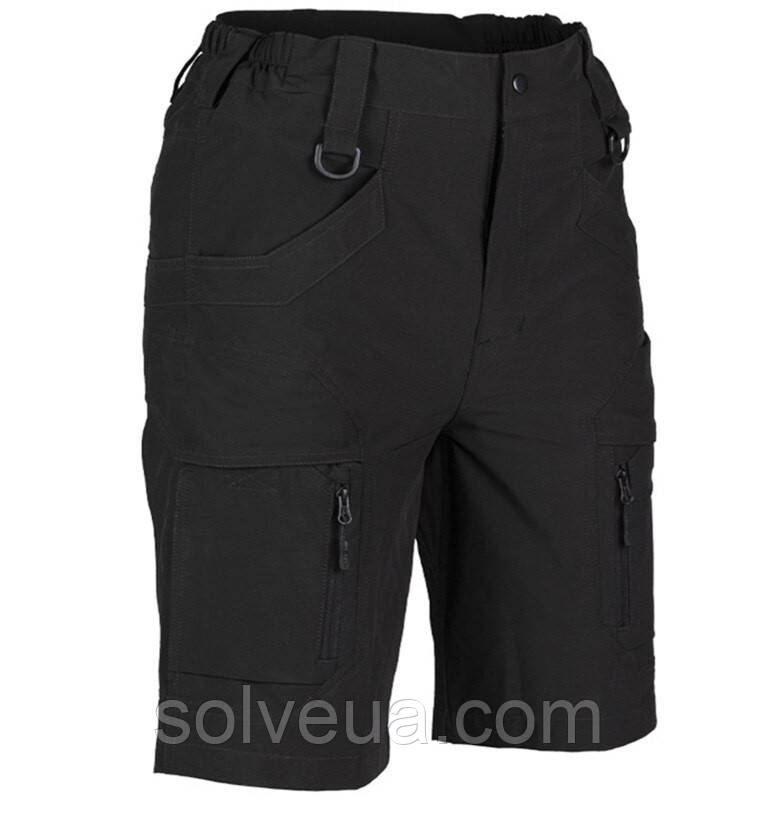 Оригінальні шорти Mil-Tec Assault Elastic чорні (11404802).solve