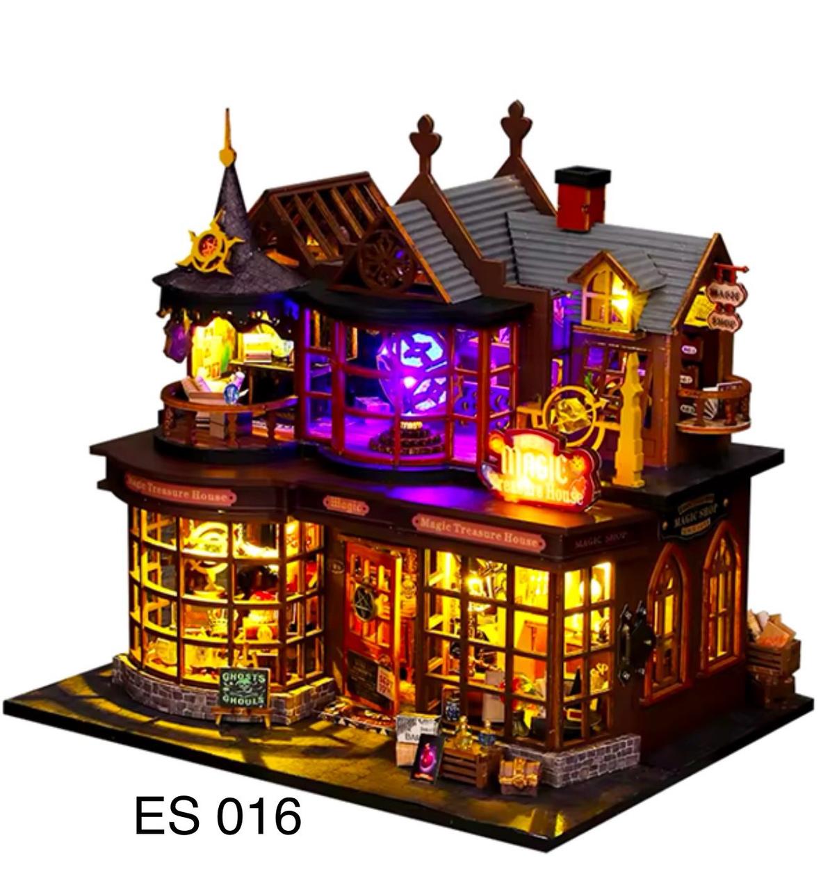 Румбокс 3D інтер'єрний конструктор DIY House конструктор будинок для складання Magic City (Чарівне Місто) ЕS012-, фото 1