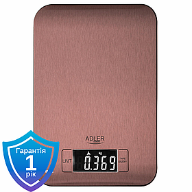 Ваги кухонні Adler AD 3183 copper, 5kg