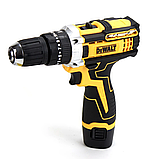 Акумуляторний шуруповерт DeWalt DCF680Z2FA 12V 2АН Деволт з набором інструментів, фото 10