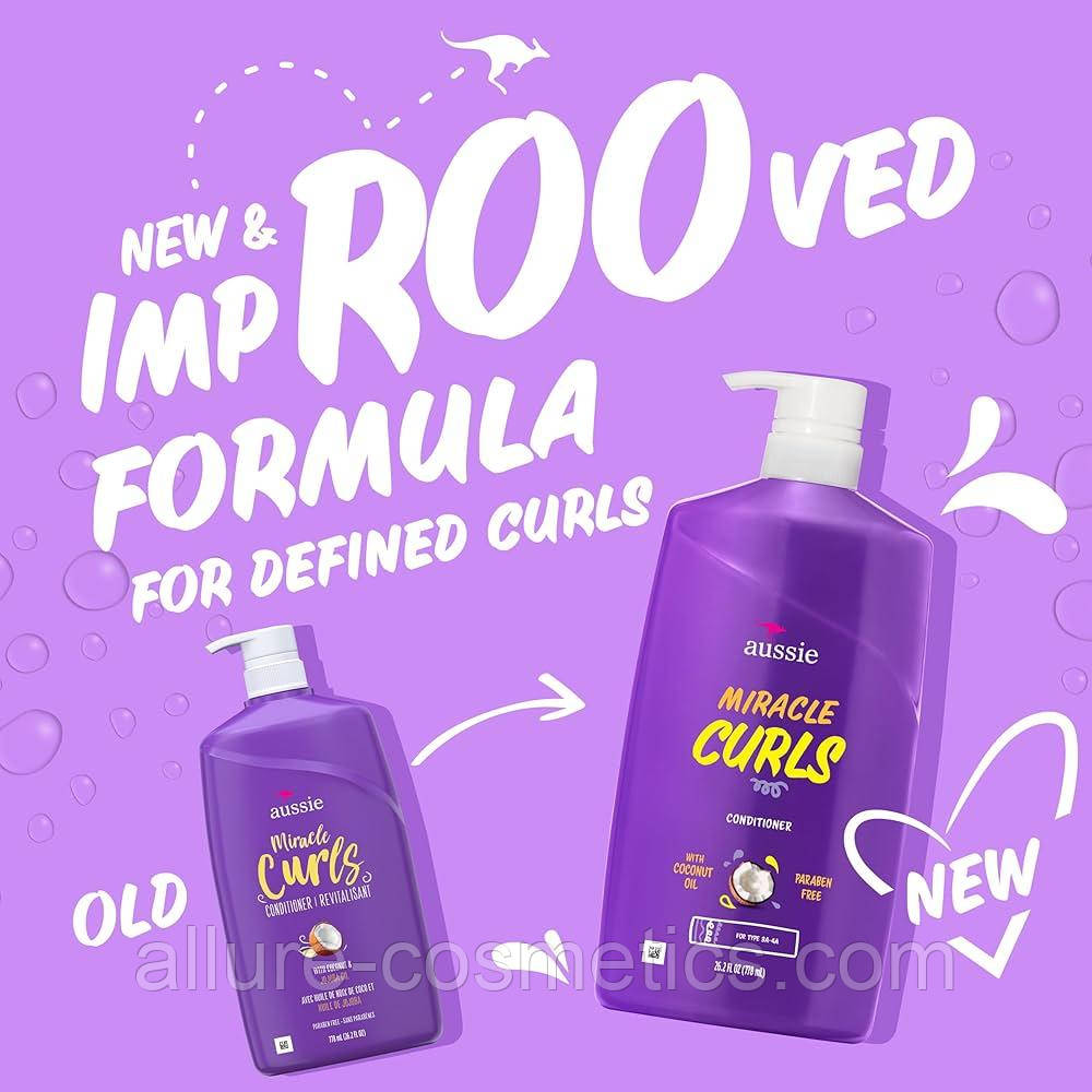 Кондиціонер Aussie Miracle Curls Conditioner Coconut Nut 778 мл