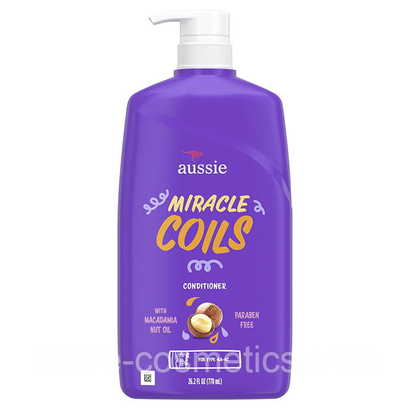 Кондиціонер для Кучерявого волосся Aussie Miracle Coils Conditioner with Macadamia Nut Oil 778 мл