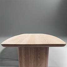 Стіл кухонний обідній Bao столик дерев'яний сучасний прямокутний з дерева кухонні столи столики для кухні дуб, фото 4