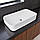 Раковина на стільницю 61 см нНакладні раковини для ванної + Високі змішувачі для раковини, фото 8
