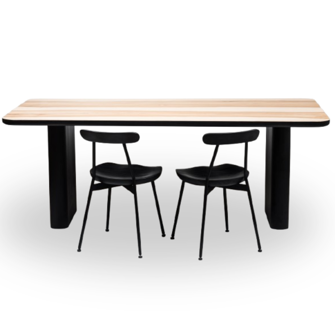 Стіл кухонний обідній Bao столик дерев'яний сучасний прямокутний з дерева кухонні столи столики для кухні дуб