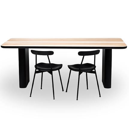 Стіл кухонний обідній Bao столик дерев'яний сучасний прямокутний з дерева кухонні столи столики для кухні дуб, фото 1